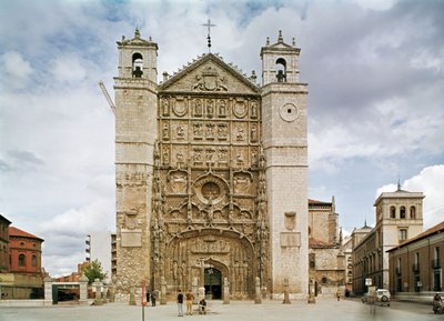 Vista esterna della facciata ovest, XV-XVII secolo da Simon de Colonia